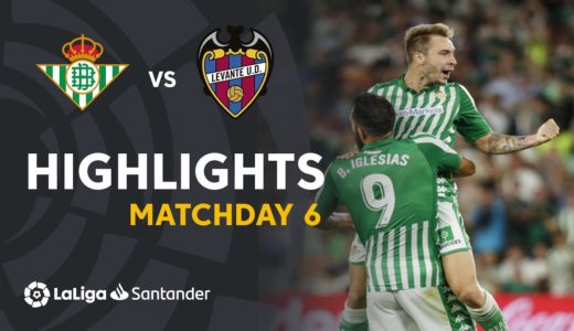 Highlights Real Betis vs Levante UD (3-1)