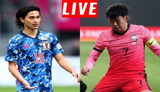 LIVE! サッカー日本代表・国際強化試合「日本代表 vs 韓国代表」3月25日 - 일본 대표 vs 한국 대표