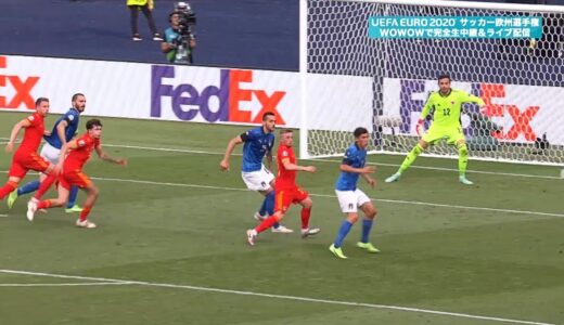 グループステージHL│グループA│イタリア vs ウェールズ Matchday 3│UEFA EURO 2020TM サッカー欧州選手権【WOWOW】