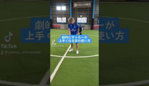 劇的にサッカーが上手くなる目の使い方