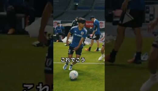 久保選手が語るベルナルド・シウバ理論  #サッカー日本代表 #久保建英 　#SAMURAIBLUE