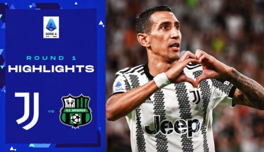 Juventus 3-0 Sassuolo | Goals and Highlights: Round 1 | Serie A 2022/23