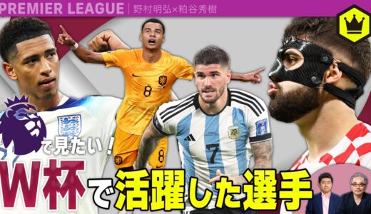 プレミアリーグ再開  〜W杯で見つけた新戦力〜