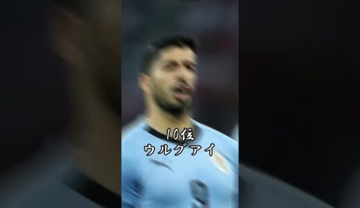 サッカーが強い国ランキング【個人の感想】