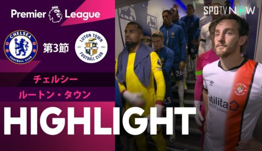 【チェルシー vs ルートン・タウン】試合ハイライト 23/24シーズン プレミアリーグ 第3節