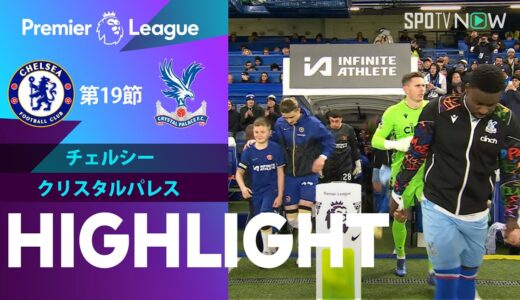 【チェルシー vs クリスタルパレス】試合ハイライト 23/24シーズン プレミアリーグ 第19節